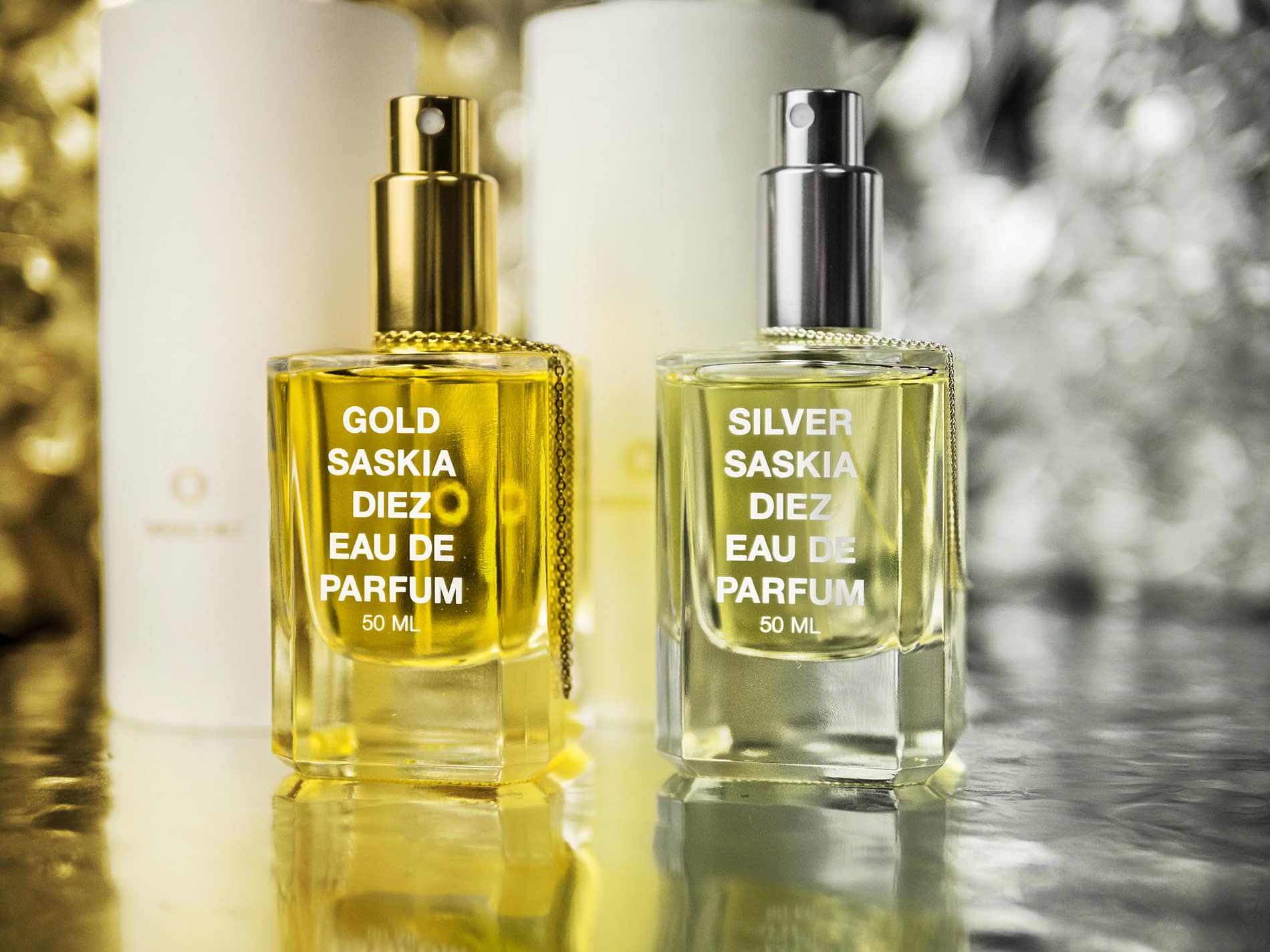 Parfüm Review Saskia Diez, Saskia Diez Gold, Saskia Diez Silver, Parfüme von Saskia Diez, Duft, Parfüm für Frauen, Frauenduft, Herrenduft, Parfüm für Männer, Unisex Parfüm,