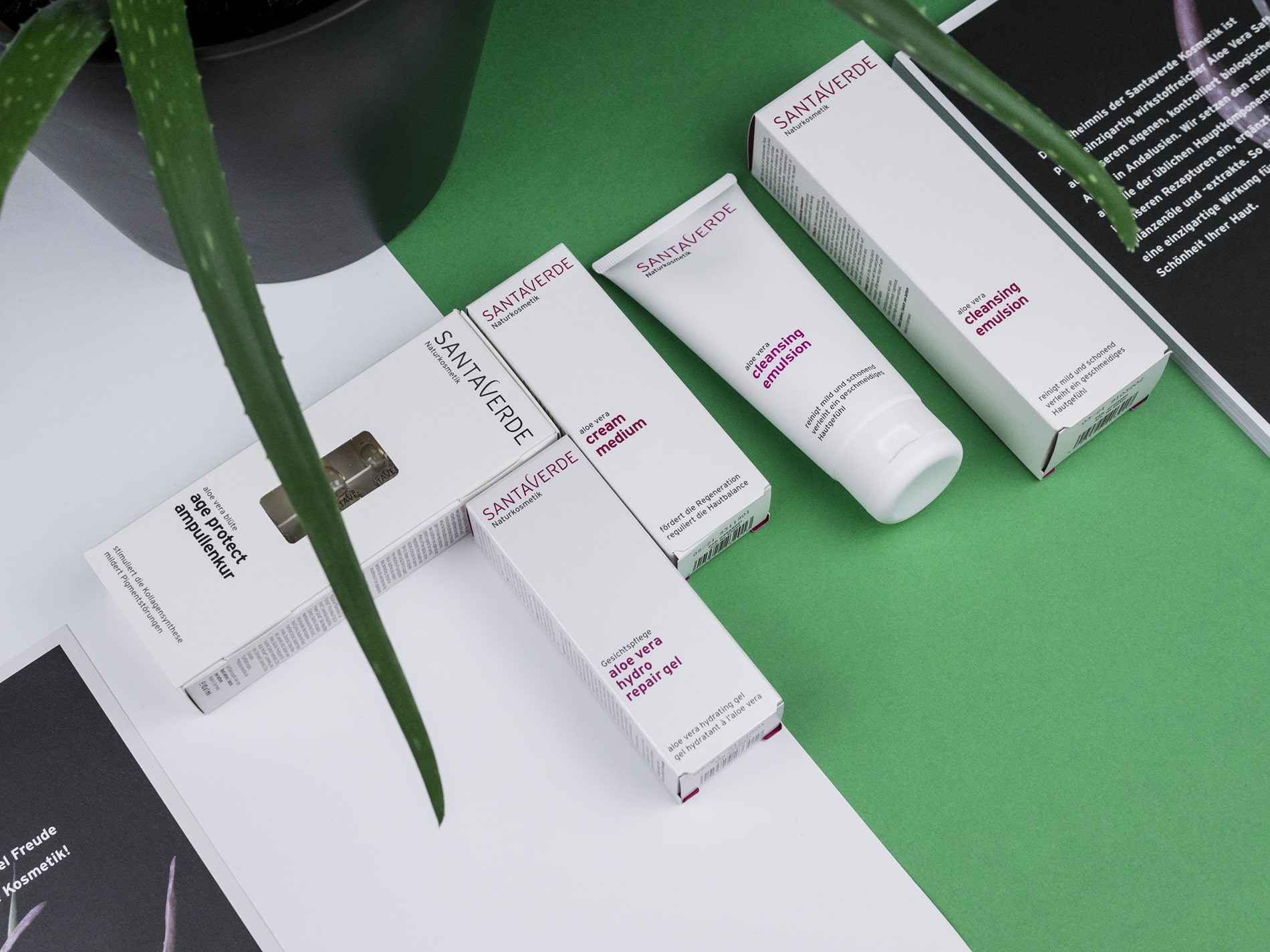 Gesichtspflege-Routine im Winter, Gesichtspflege, Hautpflege, Santaverde,Gesichtspflege zum Saisonwechsel, Santaverde Naturkosmetik, Meine Gesichtspflege mit Santaverde, Aloe Vera, Aloe Vera Saft