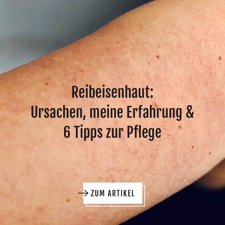 Reibeisenhaut, Keratosis Pilaris, Verhörnungsstörung, Pickel an den Oberarmen, Beauty Tipps, Hautpflege, ElisaZunder Blogazine,