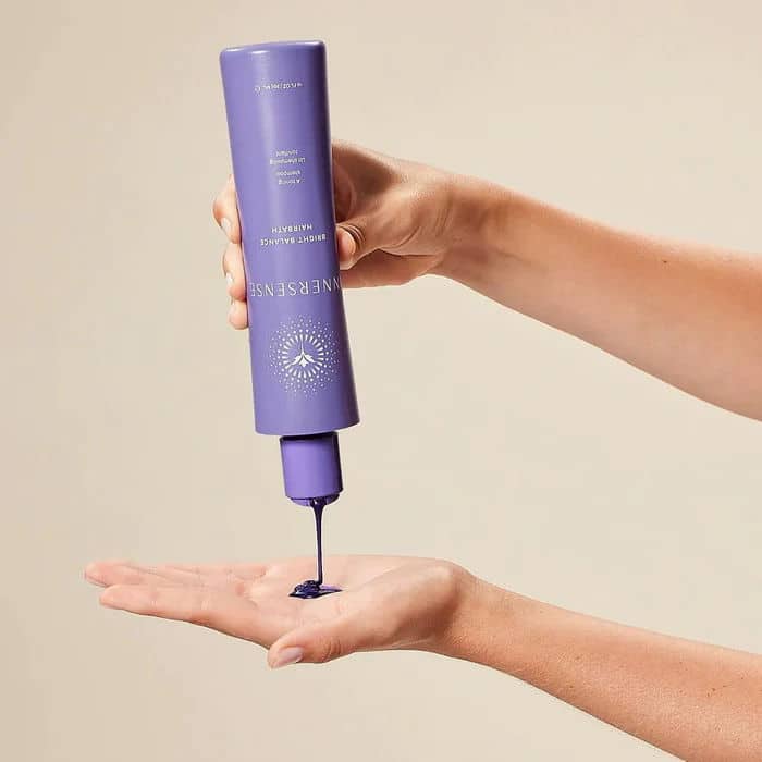 Haare abmattieren mit Innersense Bright Balance Hairbath