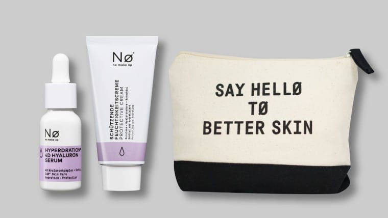 No Cosmetics, Hyaluron Duo im Test, No Cosemtics Erfahrung, Hyperdration® 4D Hyaluron Serum hydrate today, Schützende Feuchtigkeitscreme 2.0 slay today, Gesichtspflege, Beauty, No Cosemtics Rabatt