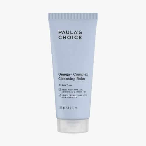 Hautbarriere stärken mit milden Reinigungsprodukten wie dem Omega+ Complex Cleansing Balm von Paulas Choice