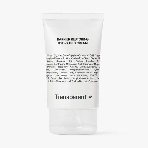 Hautbarriere stärken mit Barrier Restoring Hydrating Cream von Tranparent Lab