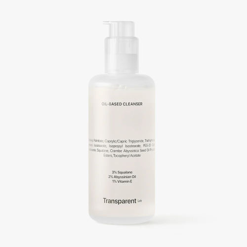 Hautbarriere stärken mit milden Reinigungsprodukten wie dem Oil Based Cleanser von Transparent Lab