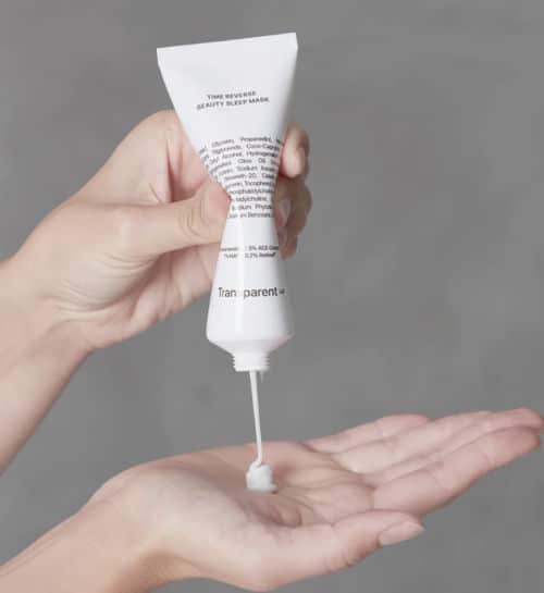 Time Reverse Beauty Sleep Mask von Transpatent Lab