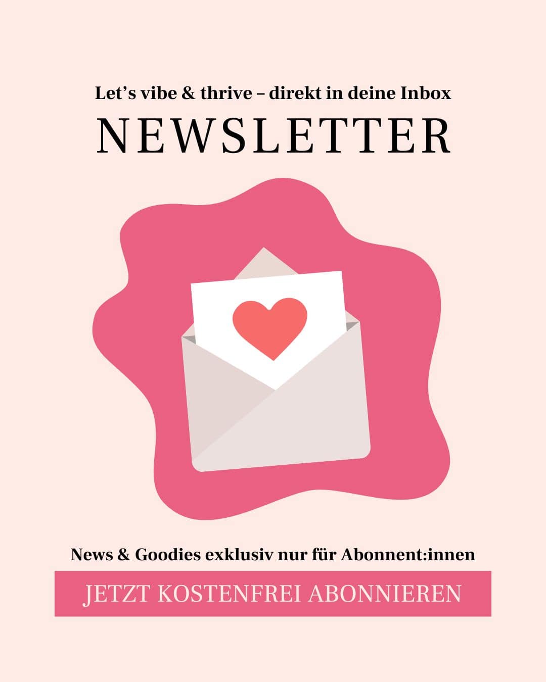 Newsletter Anmeldung ElisaZunder Blogazine