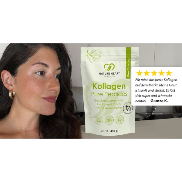 Nature Heart Kollagen Erfahrung und Empfehlung von Gamze